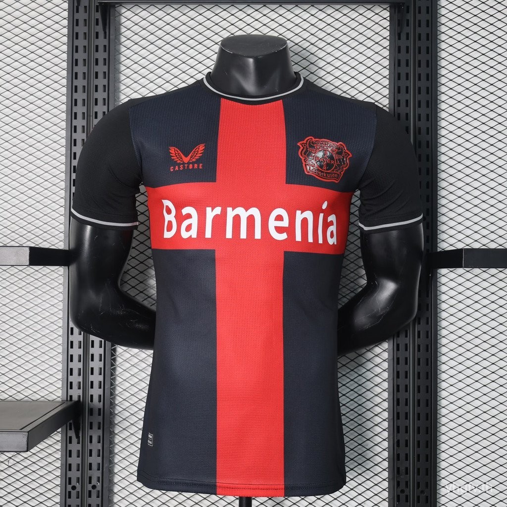 [Player Version] เสื้อยืด ลายทีมชาติฟุตบอล Bayer 04 Leverkusen 2024-25 คุณภาพสูง