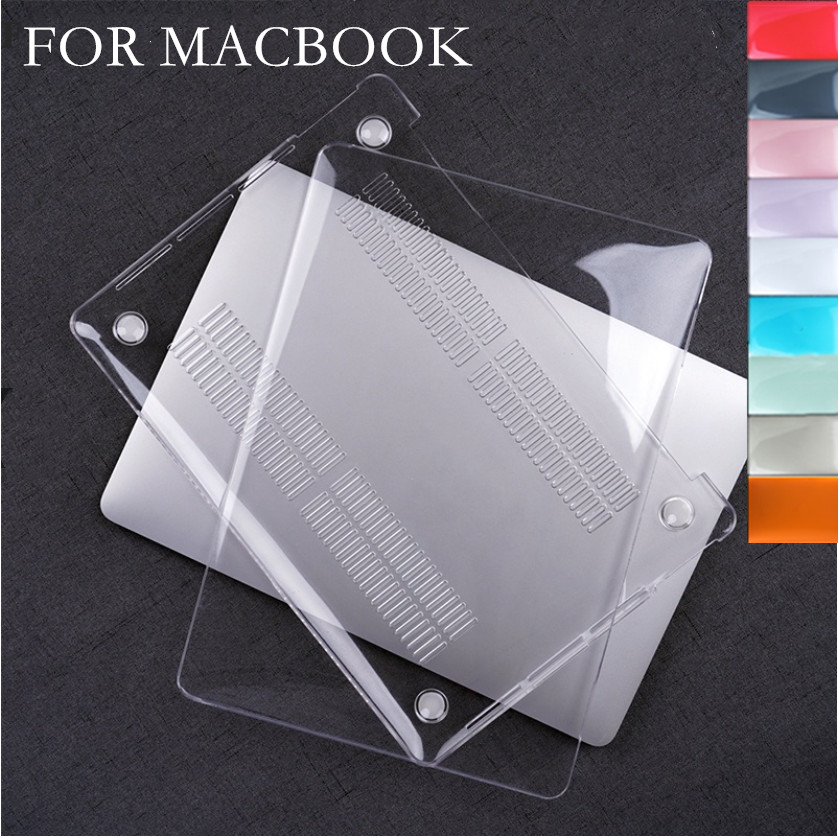 แล ็ ปท ็ อปเคลือบเงาโปร ่ งใส PC Hard Skin สําหรับ MacBook Air Pro 15 นิ ้ ว 16 นิ ้ ว ( M2 M3 Pro/Max 2023/2024 A2941 A3114 A1286 A1398 A1707 A1990 A2141 A2485 A2780 A2991 ฝาครอบ