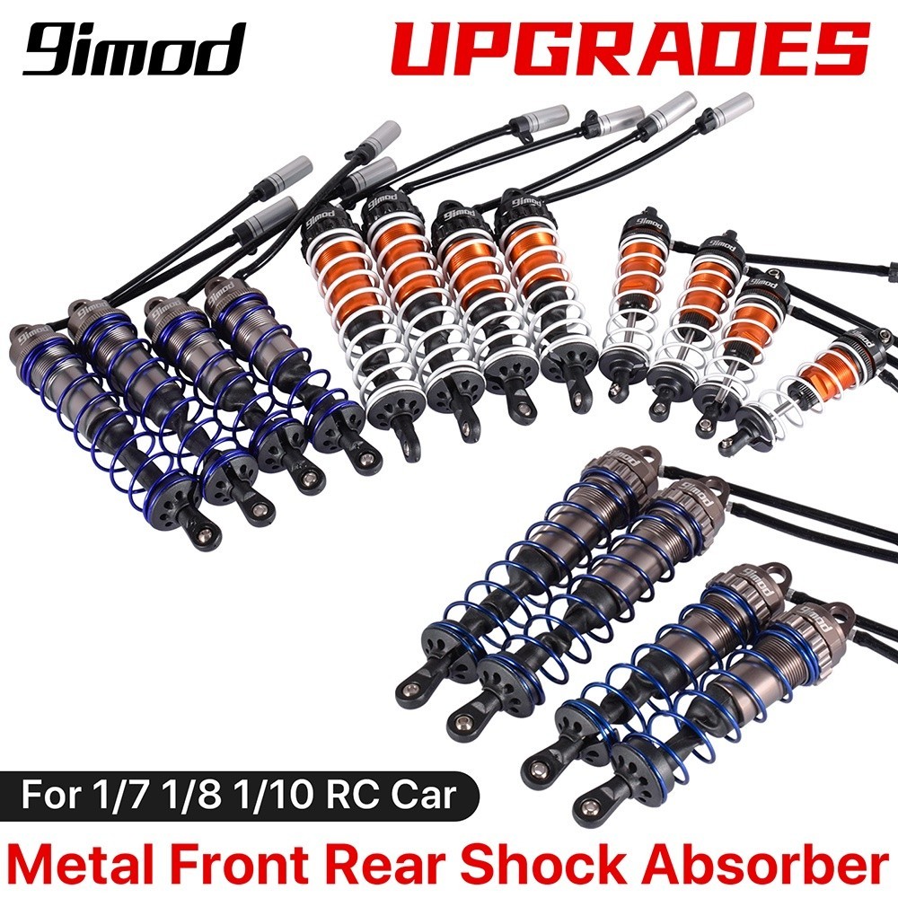 อลูมิเนียมอัลลอยด ์ ด ้ านหน ้ าด ้ านหลังโช ้ คอัพ Damper Suspension Kit สําหรับ 1/7 1/8 1/10 RC รถอัพเกรด