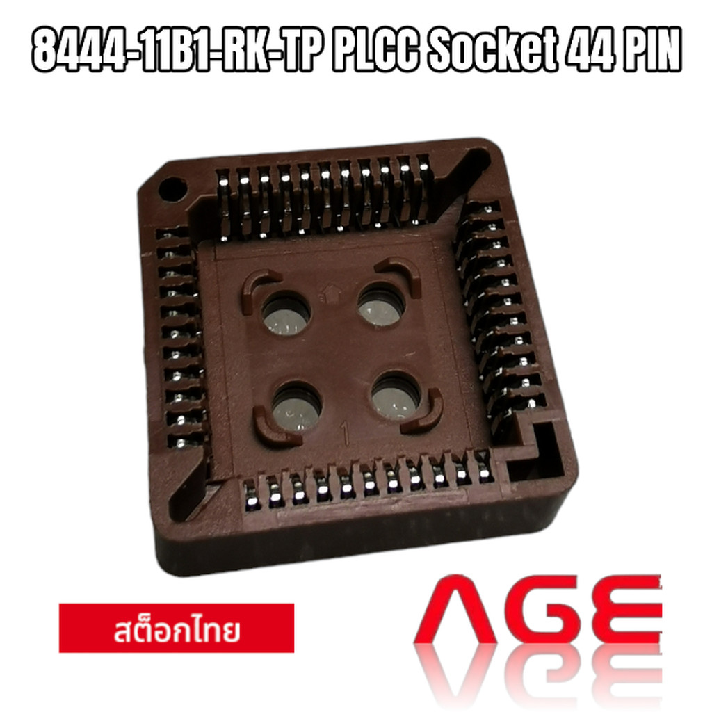 8444-11B1-RK-TP PLCC Socket 44 PIN