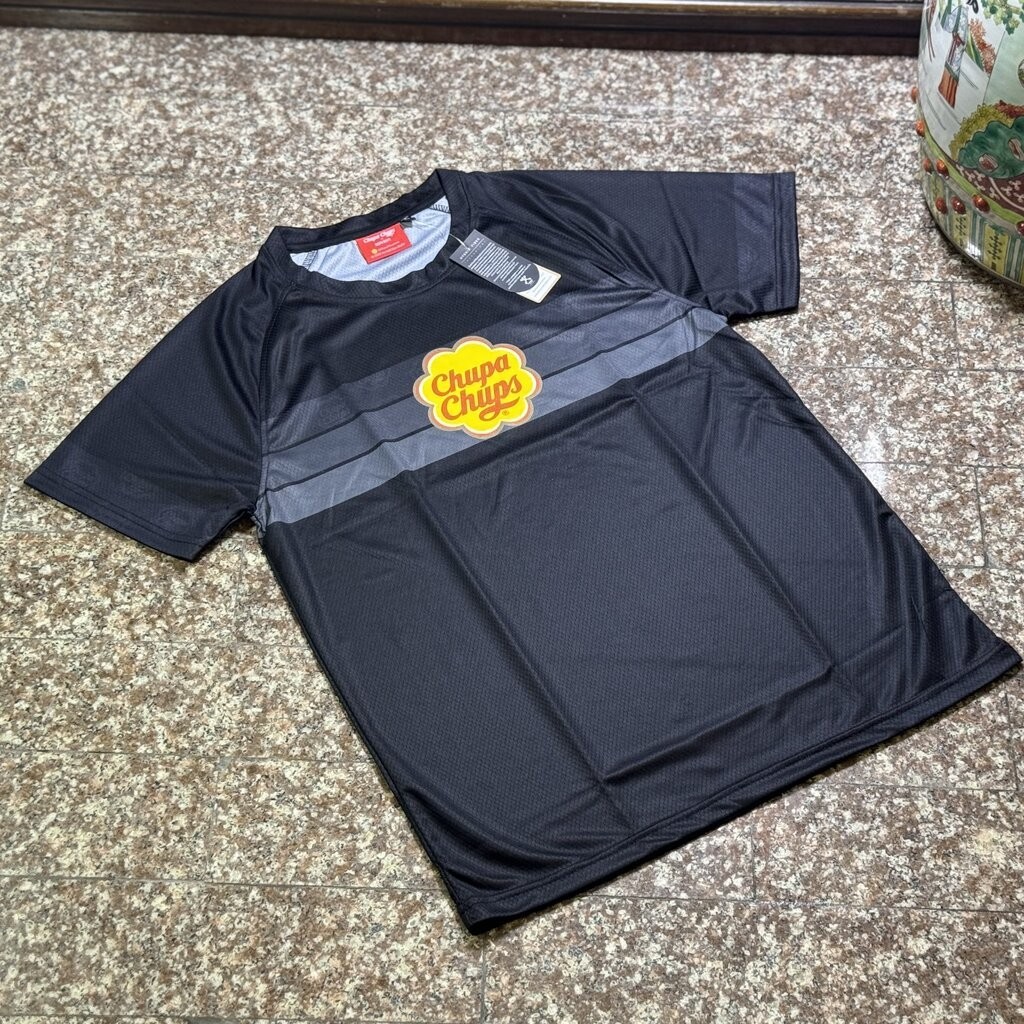 เสื้อวิ่ง NoxNox X Chupa Chups Running Shirt ‘LIMITED’ AllBlack (S,M)
