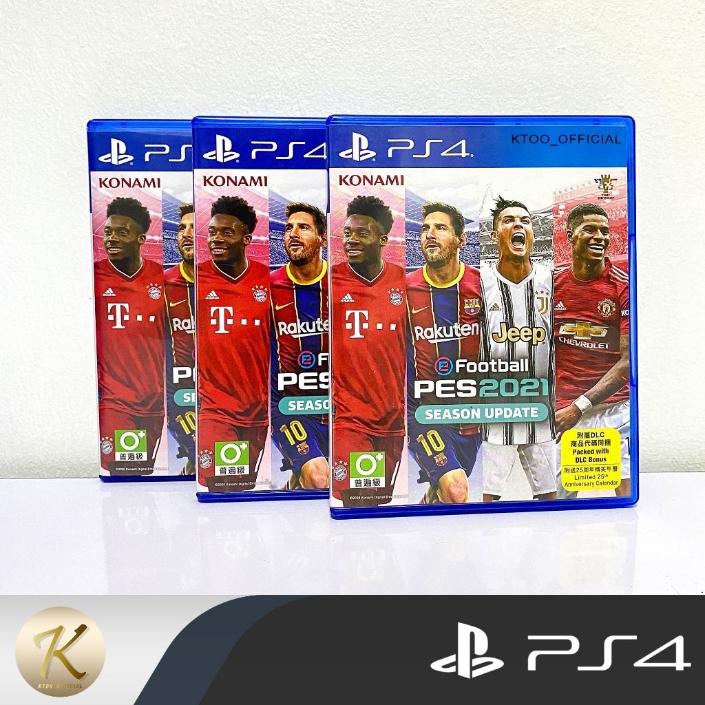 แผ่นเกมส์ PS4 : PES 2021 Season Update (มือ2 / second hand) สินค้าพร้อมจัดส่ง