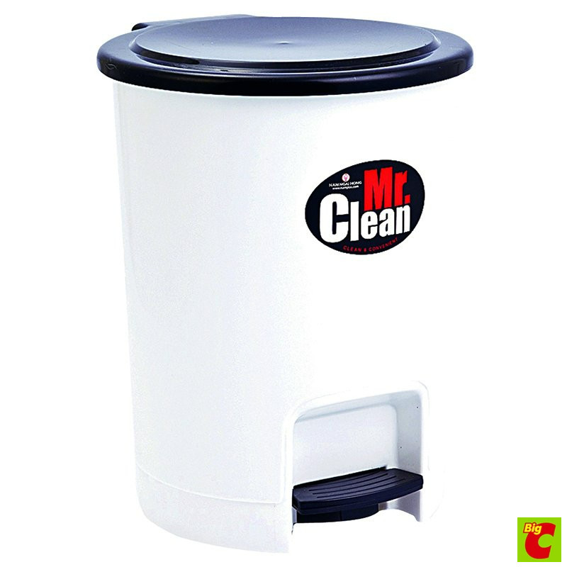 มิสเตอร์คลีน ถังขยะขาเหยียบ รุ่น TT542 ขนาด 27.5 × 35.5 ซม.
