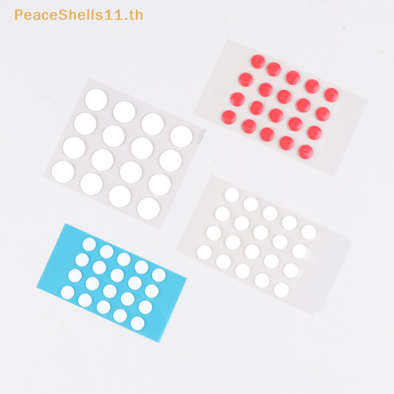 Peaceshells Ultraglide ขนาดเล็กรอบ Dot PTFE เมาส์สเก็ต DIY เม้าส์ Glide ฟุต ICE ควบคุมความเร็วรุ่นทนต่อการสึกหรอ Esports Universal TH