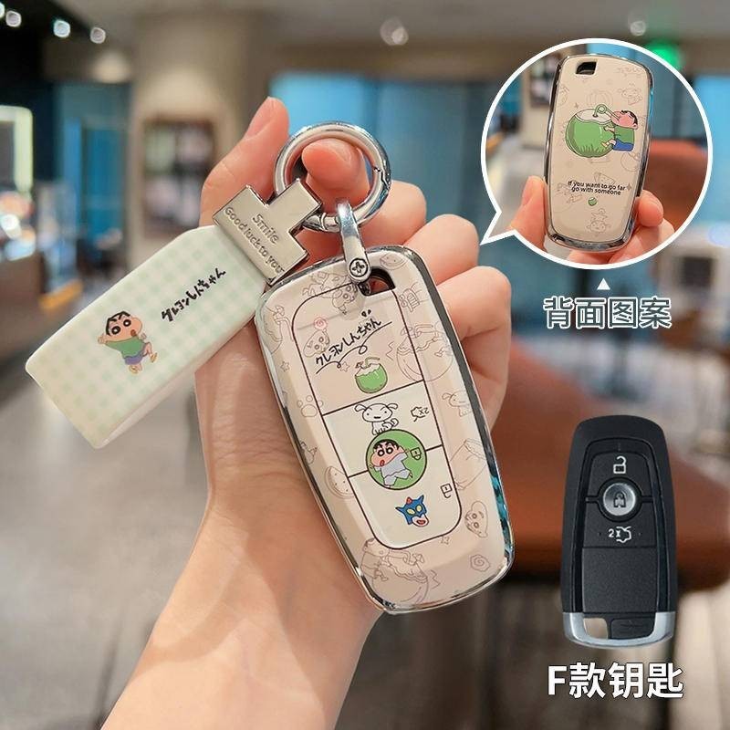 ที่ใส่กุญแจรีโมทรถยนต์ Ford Ranger Everest พวงกุญแจรถ. กระเป๋าใส่กุญแจรถ - รูปที่ 5