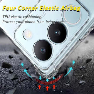 🔥เคสใส ตรงรุ่น🔥VIVO Y18 Y28 Y03 Y100 V70 5G Y11D Y05 V30E สำหรับ วีโว่ Y27S Y36 V30 V30Pro V29 V29E V27 V27Pro Y27 018
