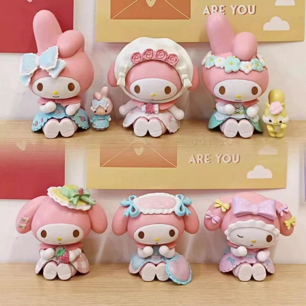 💜พร้อมส่ง🎁Sanrio Kuromiกล่องสุ่ม โมเดล (ราคา1กล่อง/1ตัว) โมเดล แบบสุ่ม ถูกสุด โมเดลของสะสม ตุ๊กตาน่ารัก ของขวัญ