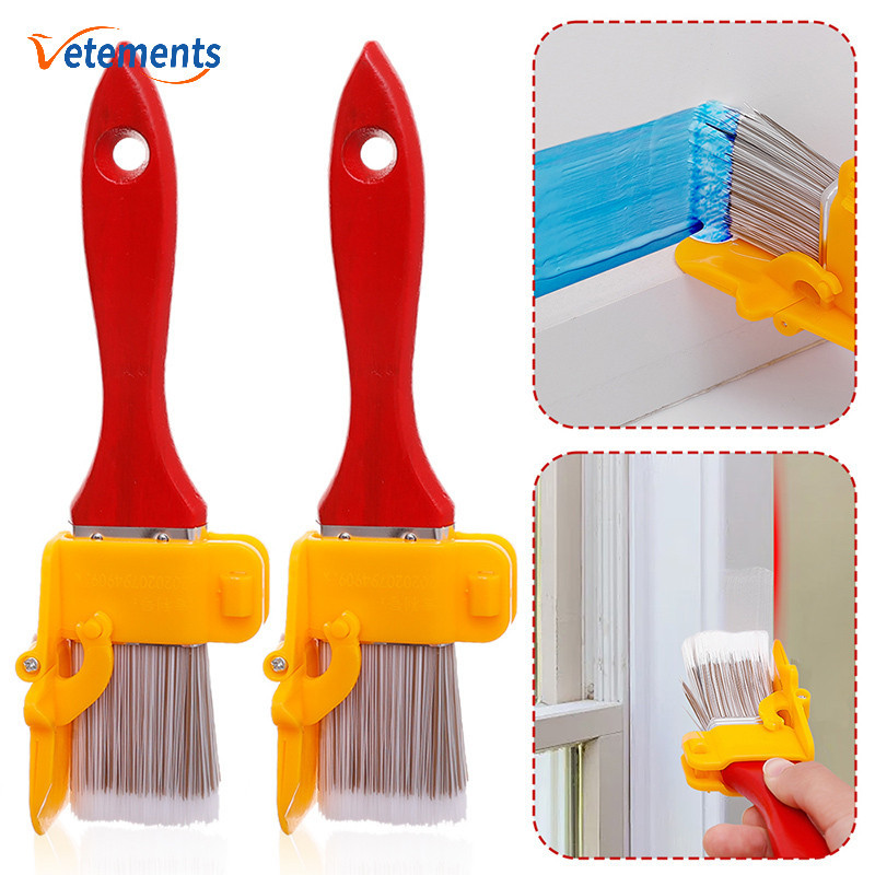 1 ชิ ้ น Creative ที ่ ถอดออกได ้ แยกบอร ์ ดขอบแปรงตัด - Precision สีแยกผนังแปรงทาสีในครัวเรือน Gadgets