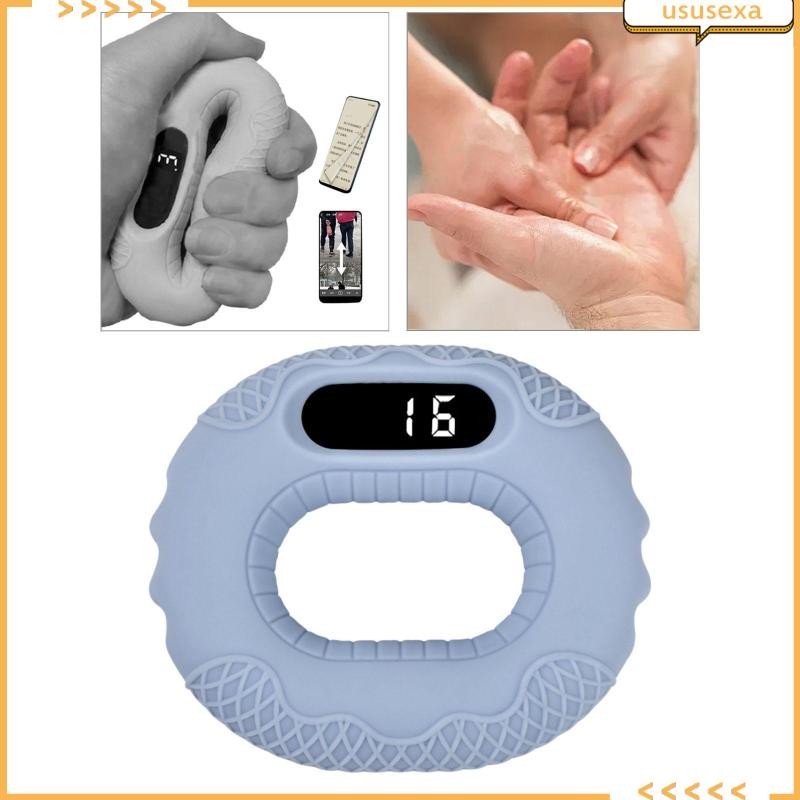[Ususexa ] Hand Grip Strengthener , Forearm Silicone Power Exercisions, Hand