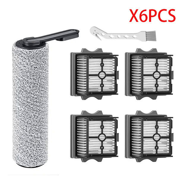 For Tineco Floor ONE S5 Combo Cordless Wet Dry Floor Washer Vacuum Cleaner Set Replacement Brush Roller And Vacuum HEPA Filter Accessories