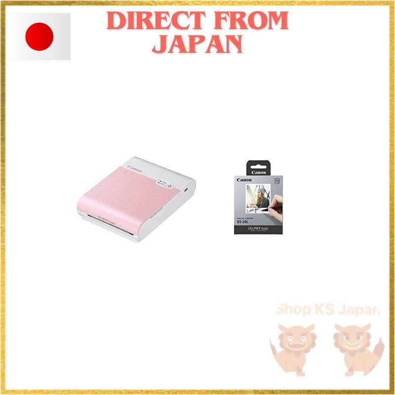 【Direct from Japan】Canon smartphone printer SELPHY SQUARE QX10 White (high durability/seal paper/compact) with SEO measures taken into account.
