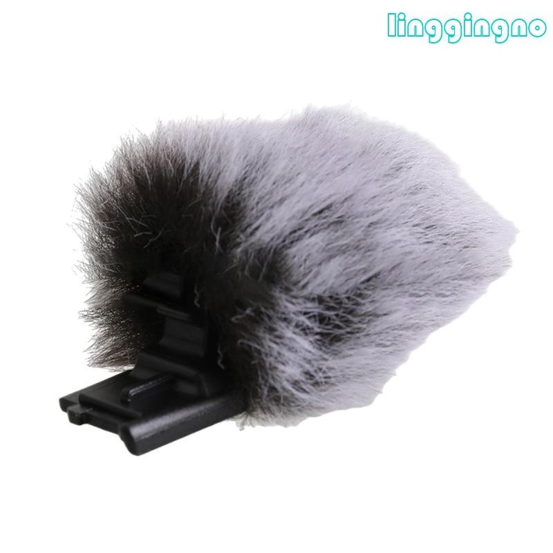 Rr Soft Artifical Furry Wind Muff กระจกสําหรับ ZV1 VLOG ไมโครโฟนฝาครอบกันลมปรับปรุงประสบการณ ์ การบันทึก