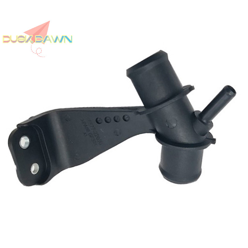 <Dusk Dawn> ใหม่ Coolant ท่อเชื่อมต่ออะแดปเตอร์ท่อสําหรับ Toyota Corolla 2009-2017 สีดํา ABS 16577-22H02,16577-0T030,165770H010, 165770ที030 <ใหม่>