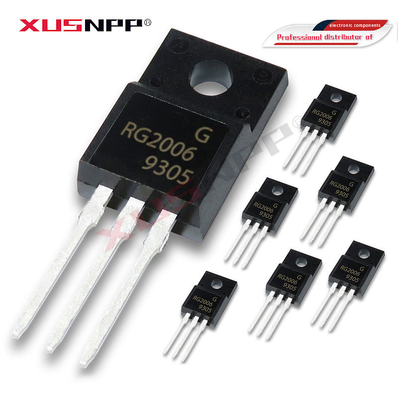 10pcs RG2006 TO-220F RG2006LN RG30 RD2003 RD2004 RG30CLX อิเล็กทรอนิกส์ส่วนประกอบ