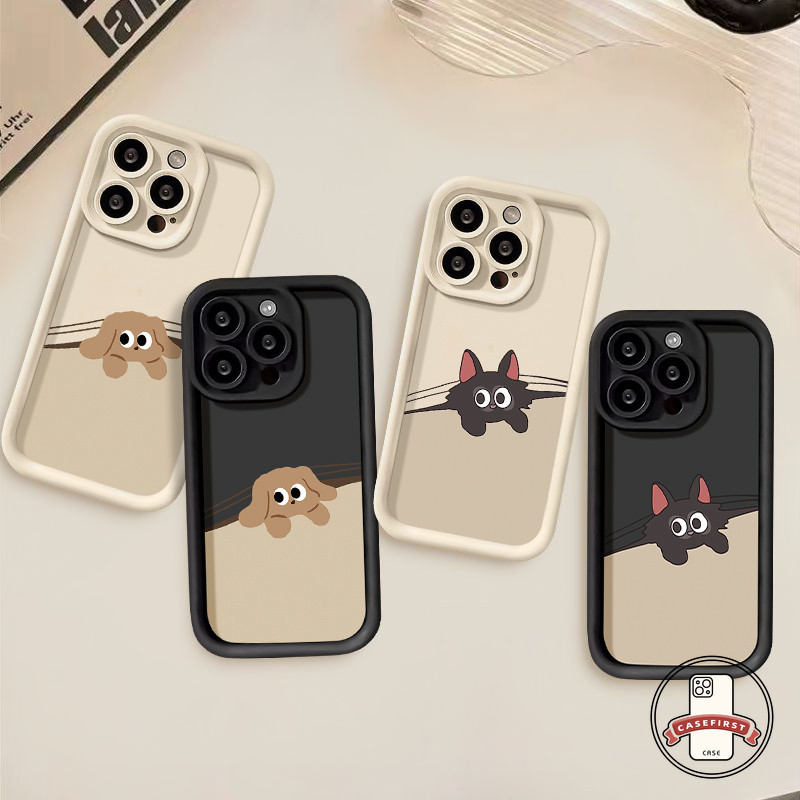 คู่รักการ์ตูนลูกสุนัขการ์ตูนน่ารัก VIVO Y17s Y11 Y27 Y100i Y22 Y21s Y20 Y12s Y78 Y15s Y33s Y02 Y17 Y15 Y12i Y36 Y21