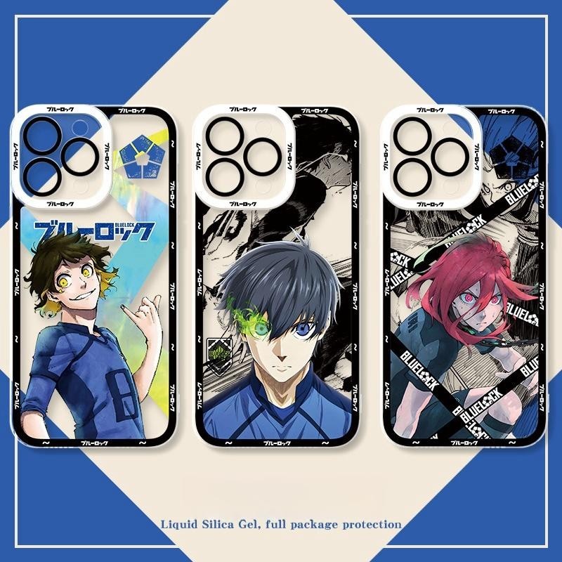สําหรับ Samsung Galaxy A23 A52 A54 A50 A30S A50S A22 A53 A03S A13 A02 A21S A11 A13 A10 A10S A31 อะนิเมะ BLUE LOCK ซิลิโคนนุ่มกันกระแทกแนวโน้มยี่ห้อเคสโทรศัพท์