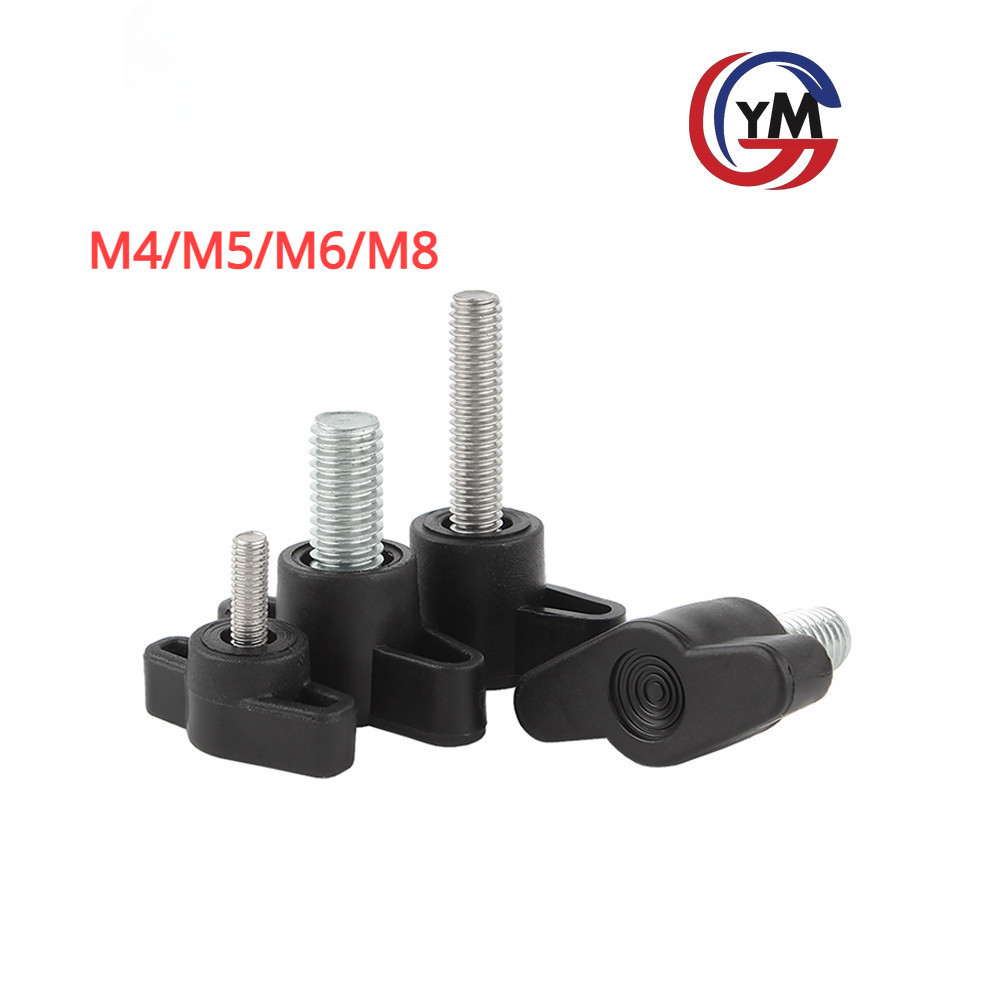 [YHM1]  น็อต ลูกบิด ด้ามจับ มือหมุน ตัวที T สแตนเลส 304 M4 M5 M6 M8  / T GRIP KNOB BOLT SUS304