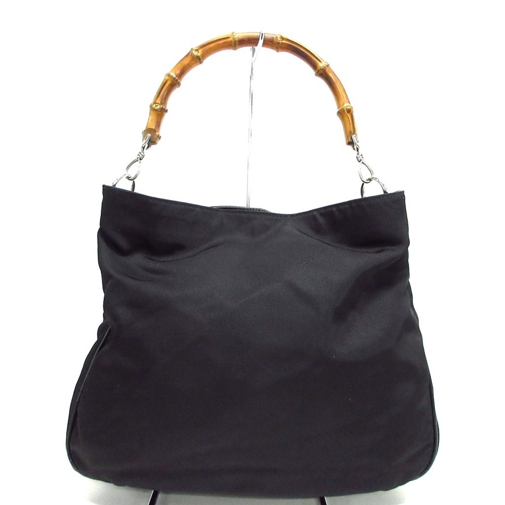 สินค้ามือสอง GUCCI shoulder bag Bamboo black