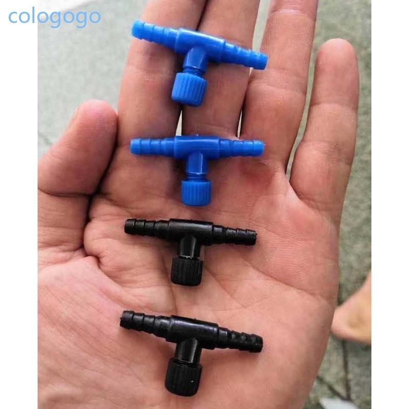 Colo ควบคุมสําหรับวาล ์ ว Aquarium 2 Way Air Line Regulator Connector สําหรับปลาสําหรับถังวาล ์ วควบคุมปริมาณทนทาน P