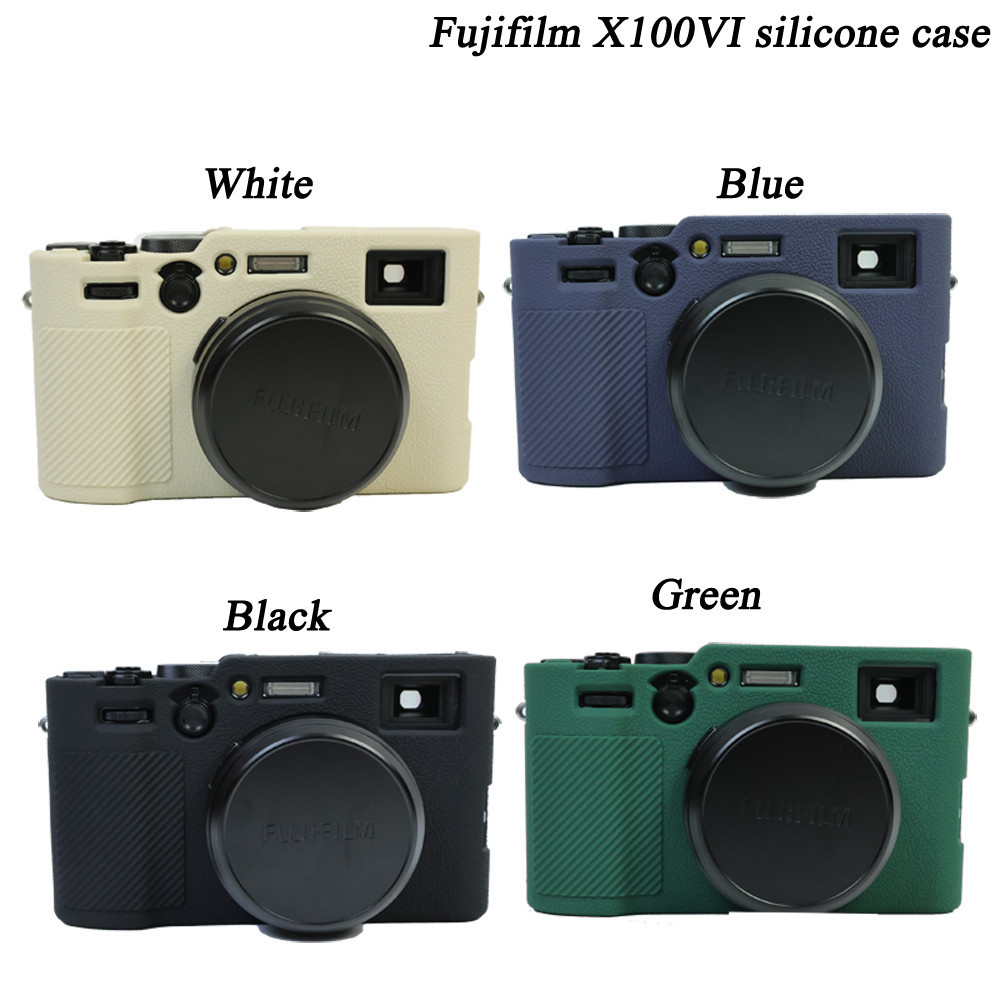 Soft Fujifilm X100VI กระเป ๋ ากล ้ องยางซิลิโคนสําหรับ Fujifilm X100VI