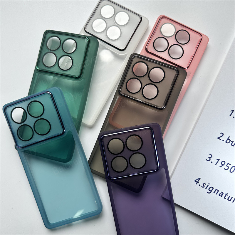 Infinix GT 20 Pro 5G X6871 เคสโทรศัพท์คุณภาพสูงแฟชั่นสีสันสดใสใส TPU Silicon Shell Cover Full Protective Casing