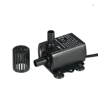 Usb DC5V 4.8W Ultra-quiet Mini Brushless ปั๊มน้ํากันน้ํา Submersible Fountain Aquarium หมุนเวียน 300L/H ยก 300 ซม.