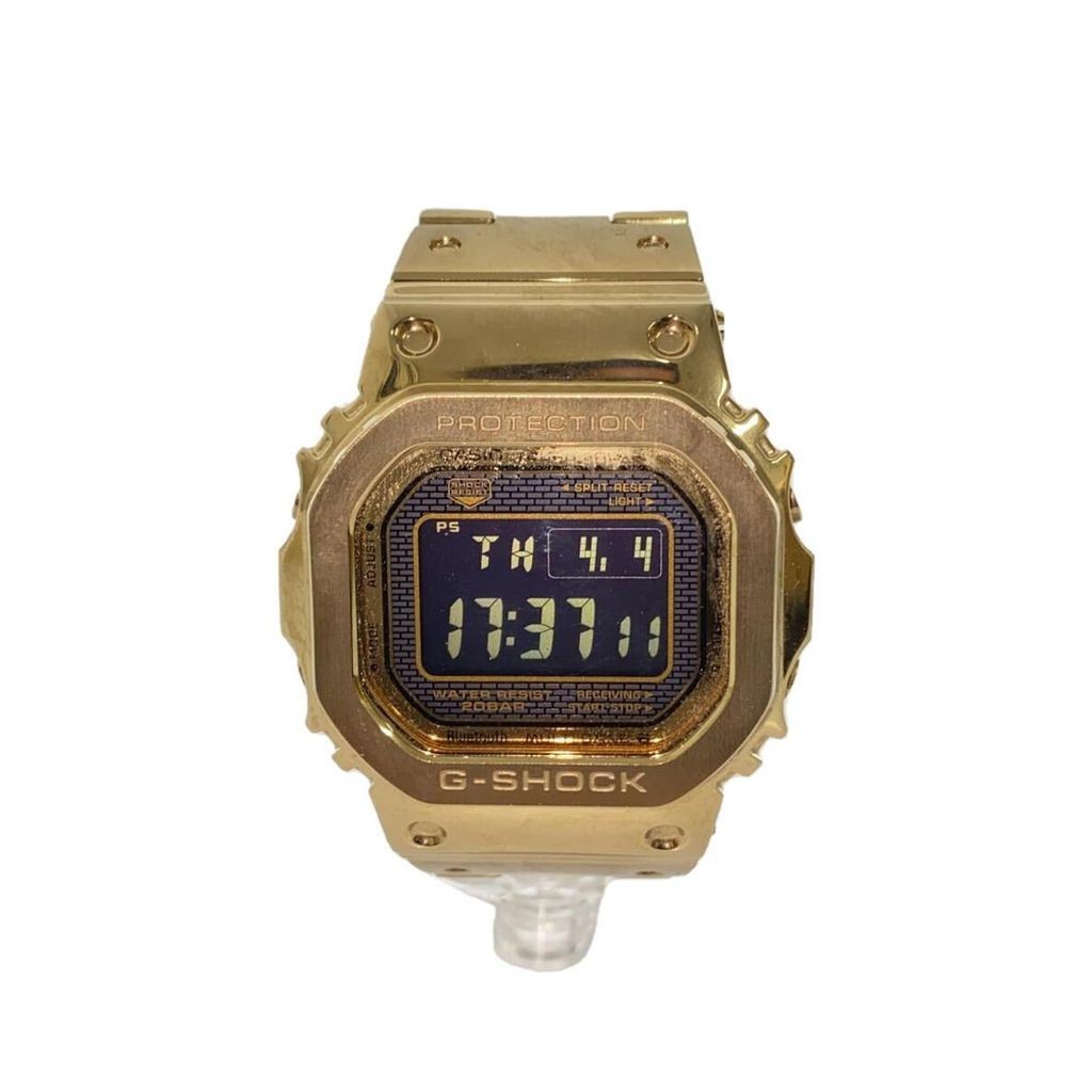 Casio นาฬิกาข ้ อมือ G-Shock Gold Men 's Solar Digital Direct จากญี ่ ปุ ่ นมือสอง
