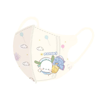 50 ชิ้นบรรจุแยก Cinnamoroll Pochacco หน้ากากเด็ก Sanrio 3D สามมิติ 3-12age หน้ากากเด็กน่ารัก Kuromi การ์ตูนการพิมพ์หน้ากาก