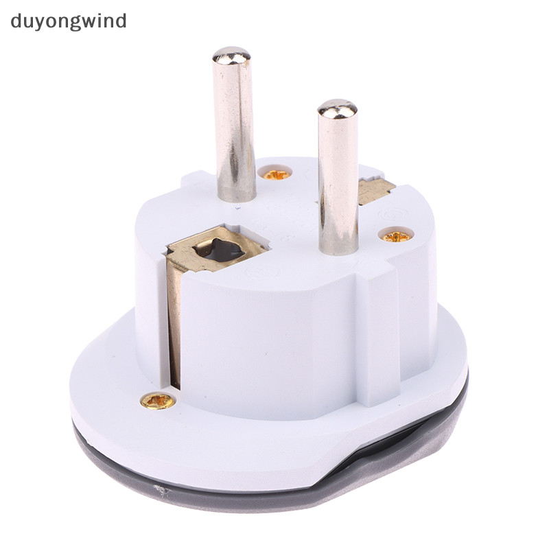 (duyongwind) ปลั๊กแปลงมาตรฐานเยอรมัน FR AU US UK To EU Euro Korea Universal Travel Adapter Home Plug