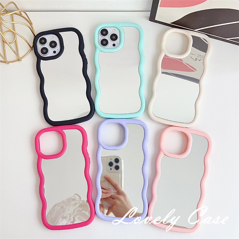 สําหรับ OPPO A60 A79 A38 A18 A58 A17k A78 A57 A76 A15s A16k A77s A3s A54 A95 A94 A53 Reno 11F 10 8T 7Z F11 ฝาครอบเคสโทรศัพท์TPUน่ารักขอบ
