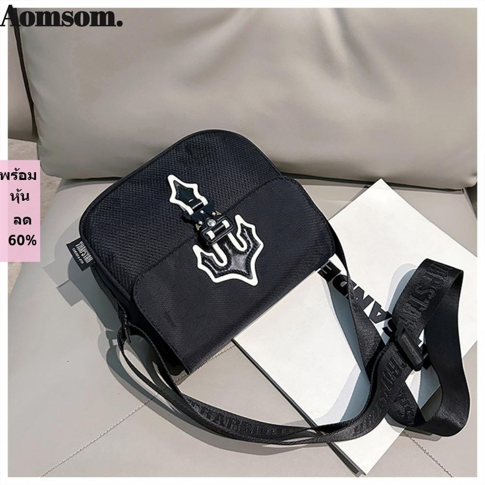 Aromsom กระเป ๋ าสะพายข ้ าง , กระเป ๋ าสะพาย Quadrate กันน ้ ํา , Dacron Nylon Messenger