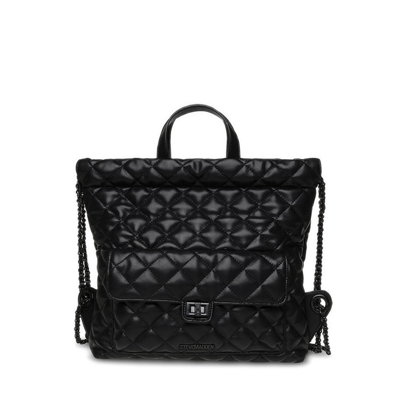 STEVE MADDEN รุ่น BAUDEN2 กระเป๋าเป้ - สีดำ/ดำ