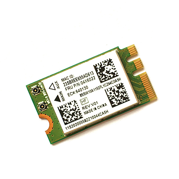 Lenovo G40 G50 Z40 Z50 B40B50Y50Y70 การ์ดเครือข่ายไร้สายบลูทูธ QCNFA335 04X6022