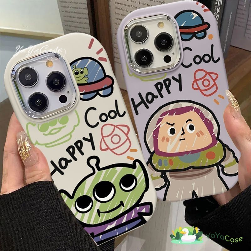 สำหรับ iPhone11 13 FOR เคสไอโฟน14 15 12 pro max 6 7 8 14 15 Plus X XR XS Max บัซ ไลท์เยียร์ ขั้นสูง TPU เคสโทรศั Case