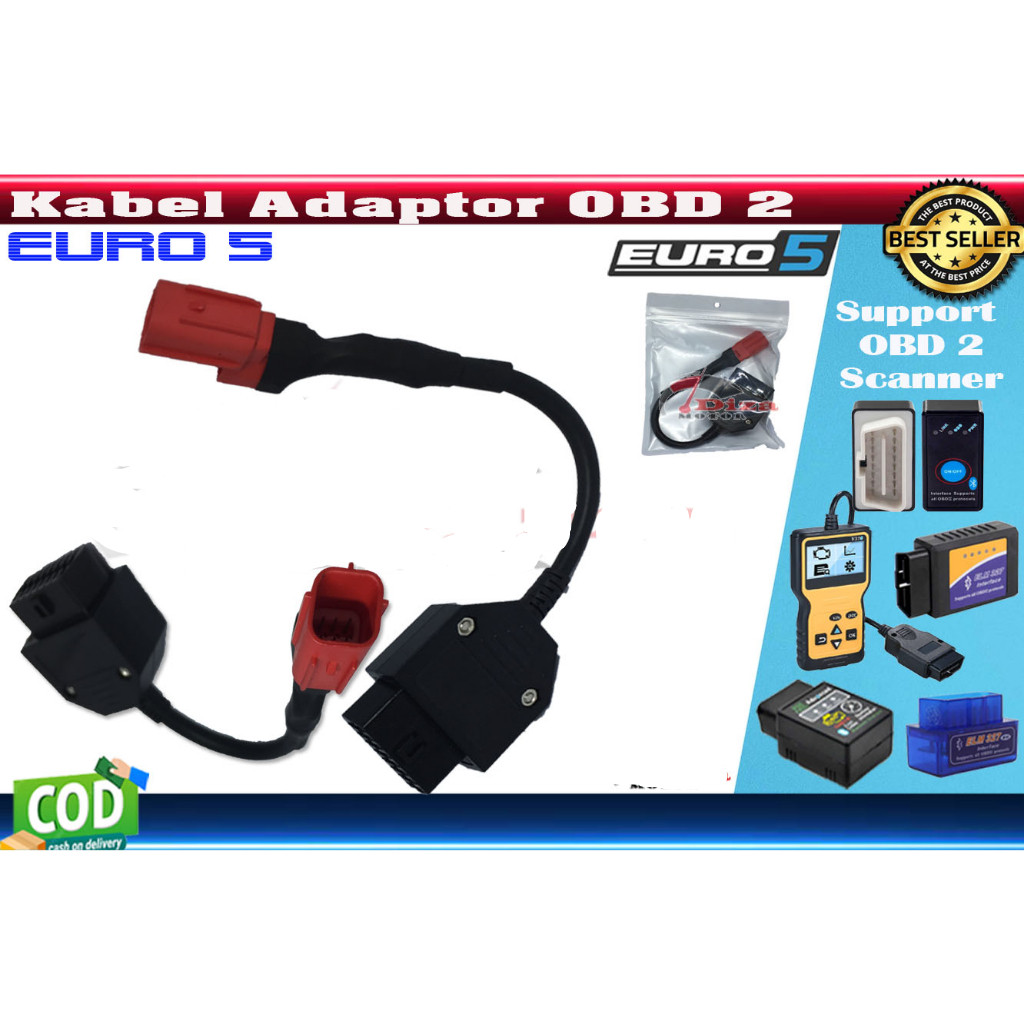 ถูกที่สุด OBD 2 ADAPTER EURO 5 มอเตอร์ไซค์
