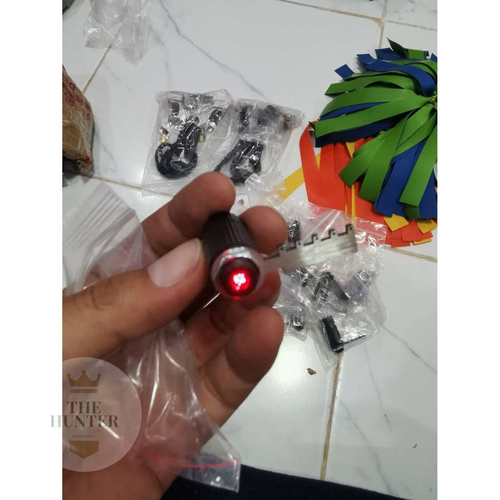 สินค้าในไทย เลเซอร์ศูนย์เล็ง HT-500 สำหรับใส่หนังสติ๊กจีน เพิ่มความแม่นยำ