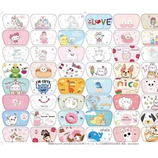 ชุดตลับคอนแทคเลนส์ ประกอบด้วย กระจก คลิป ลายการ์ตูน ส่งแบบสุ่ม