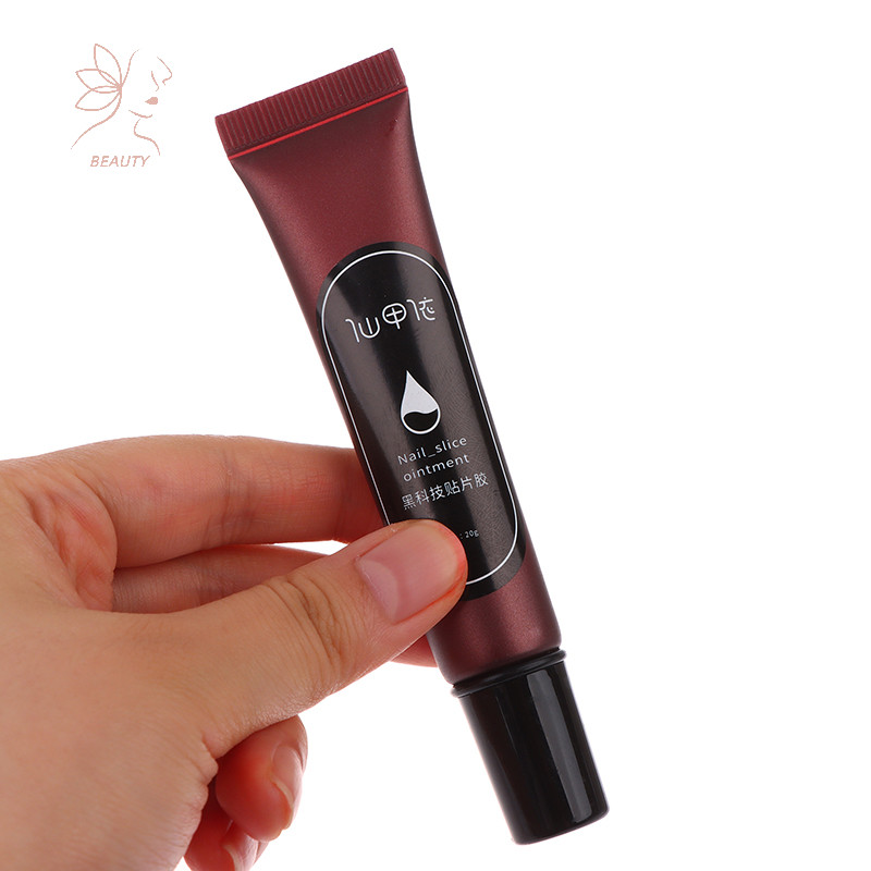 [maybeauty] 20g/ขวดเคล็ดลับเล็บกาวเจลเจลเล็บใสแช่กาวที่แข็งแกร่งสําหรับต่อเล็บกดบนเล็บเล็บปลอม {TH}
