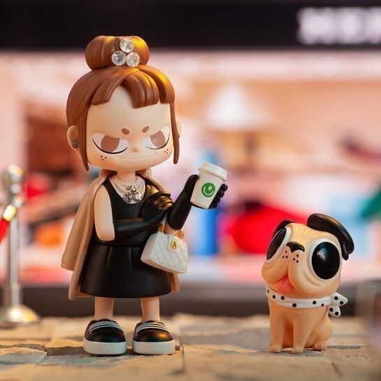 P POPMART POPMART Vita Daily Wear Series Mystery Box รูปตุ๊กตาเครื่องประดับอินเทรนด์เล่นของขวัญอินเทรนด์