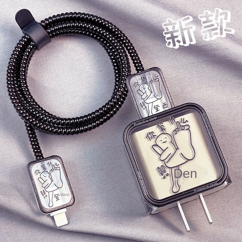 ใช้ได้กับ Apple 20W Charger Data Cable Pro Iphone15pro สายชาร์จป้องกันกรณี Iphone14plus/13 โทรศัพท์มือถือ ipad เครื่องชาร์จโทรศัพท์มือถือ
