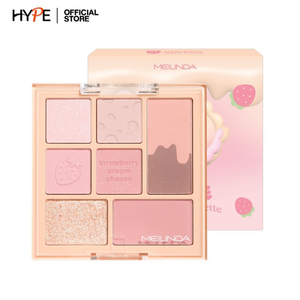 Meilinda Cookie recipe eye palette อายแชโดว์ (MC3128)