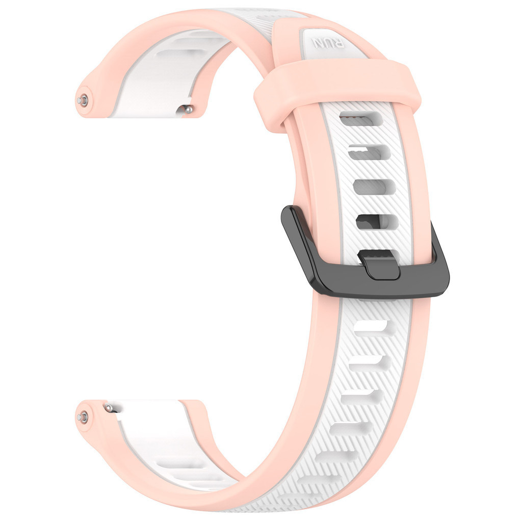 20 มม.22 มม.กีฬาซิลิโคนสําหรับ Huami Amazfit Bip 6 5 / Bip 3 Pro / Lite SU Pop / GTS GTR 2 3 4 สายปรับได้