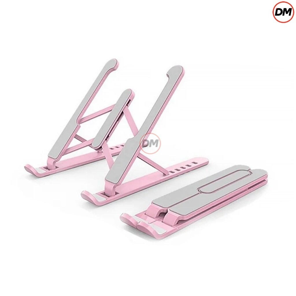 🚀ส่งเร็ว🚀 OKER C-12 PINK CREATIVE LAPTOP STAND COOLING PAD ขาตั้งแล็ปท็อปแบบพกพา รับประกัน 1ปี