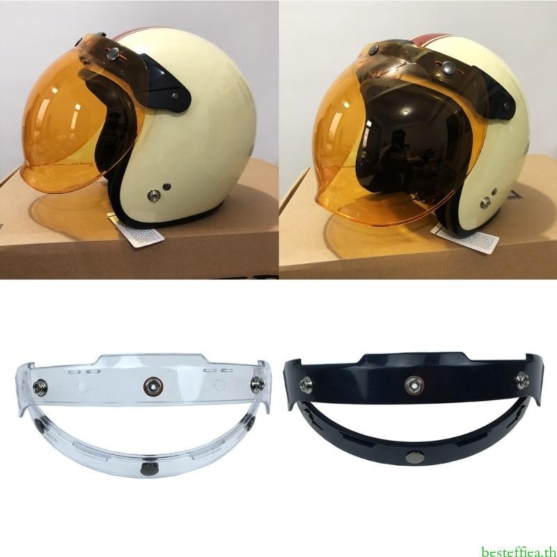 Beste อะแดปเตอร์ Flip Up สิ่งที่แนบมาสําหรับ 3-Snaps หมวกกันน็อคโล่ Visor กรอบเลนส์หมวกกันน็อค