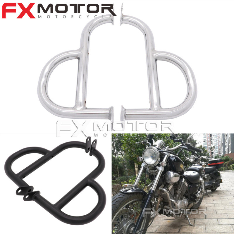 เหมาะสําหรับ Yamaha Star 400 Virago XV400/535 Modified Guard Bar กันชน