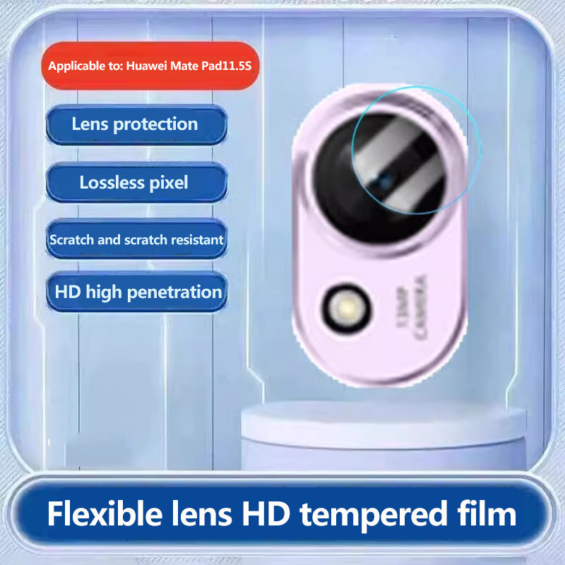 เลนส์กล้องกระจกนิรภัยสําหรับ Huawei MatePad 11.5 นิ้ว S 2024 TGR-W09 ฟิล์มกันรอยด้านหลัง