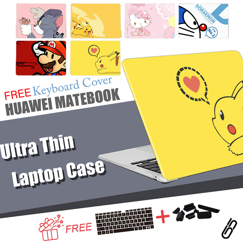Durable Hard Matte Laptop Case for Huawei Matebook D14 D15 MateBook 13 14 X Pro 13.9 Magicbook Honor