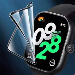 ฟิล์มกระจกนิรภัย 9D HD for Redmi Watch 5 active / Redmi Watch 5 lite / Redmi Watch 4 / Redmi Watch 3 Active