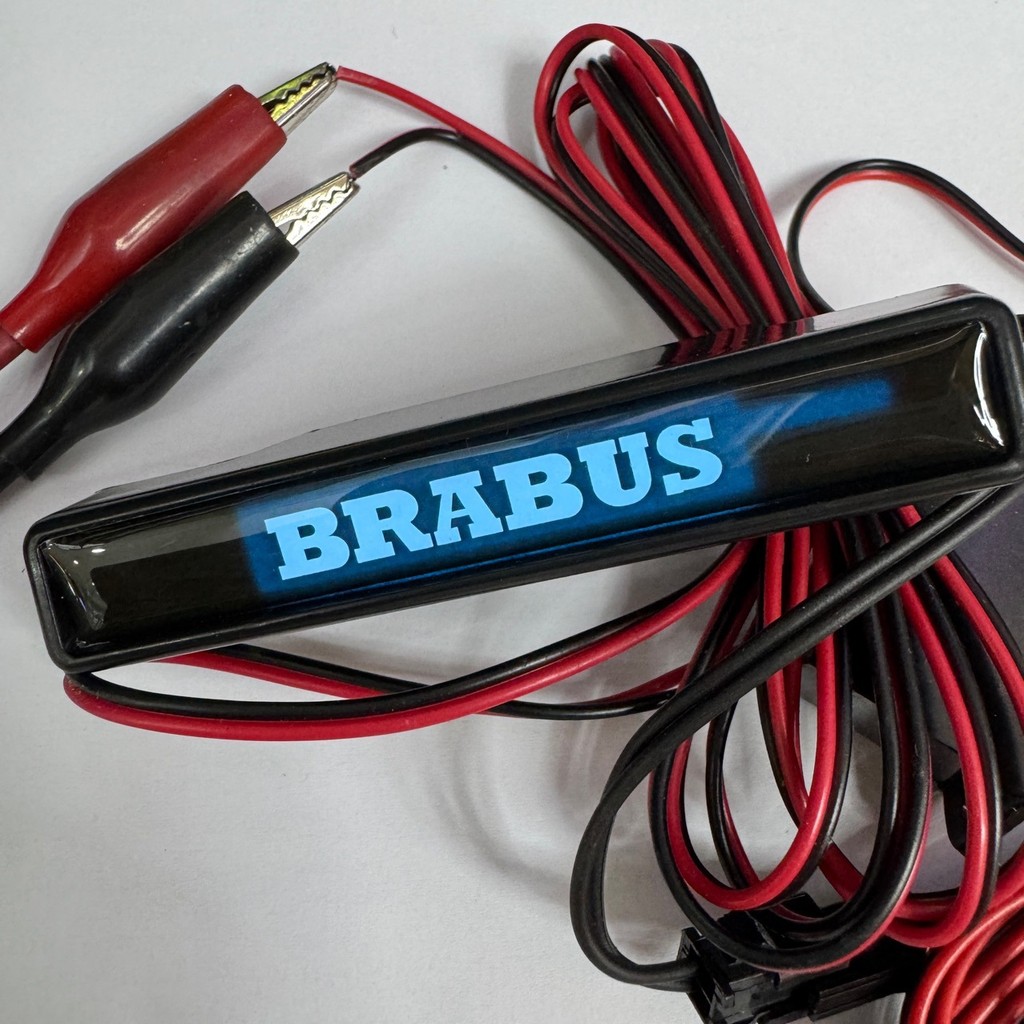 เหมาะสําหรับ Mercedes-Benz G500 G550 G350 G63 G800 BRABUS W463 ตาข่ายโลโก้ขนาดเล็ก BRABUS สติกเกอร์โ