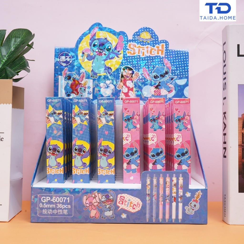 กล่องสุ่มปากกา 36 ด้าม ปากกาเขียนรูปปากกาสุดน่ารัก ลายการ์ตูนต่างๆ สนุกและใช้งานง่าย